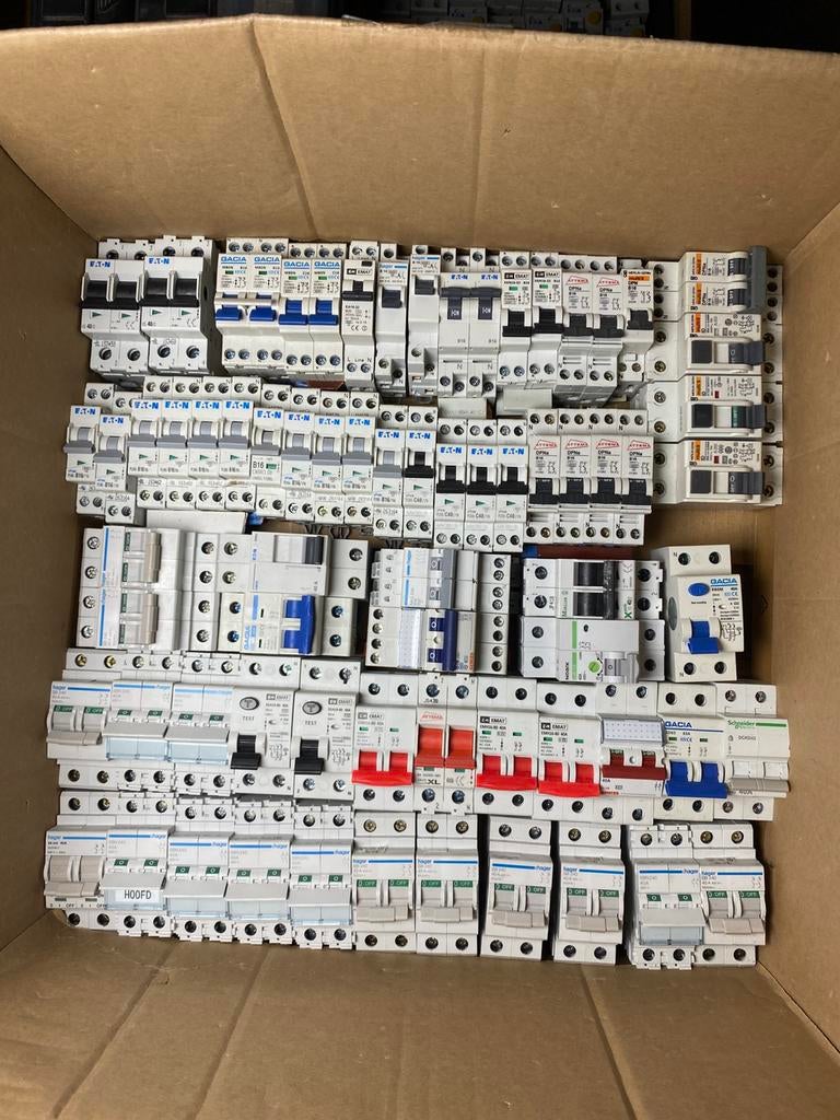 Groepenkast/Aardlekautomaat/installatieautomaat/krachtgroep, Ophalen, Gebruikt, Overige typen