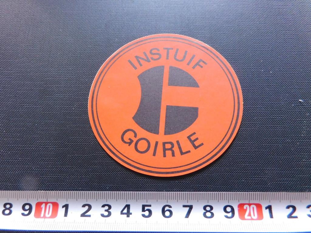 sticker Goirle Instuif Oranje, Ophalen, Zo goed als nieuw