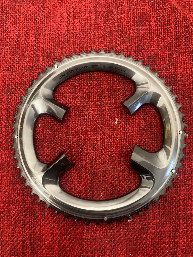 Shimano Dura Ace 53T Voorblad, Crankstel of Pedalen, Gebruikt, De ruyterstraat 86, Cycling@steenbergen.cc