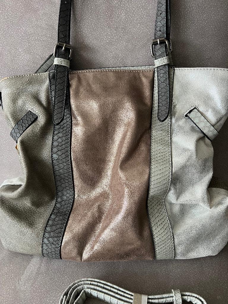 Leren schoudertas of shopper dames, Sieraden, Tassen en Uiterlijk, Tassen | Schoudertassen, Ophalen of Verzenden, Nieuw, Overige kleuren