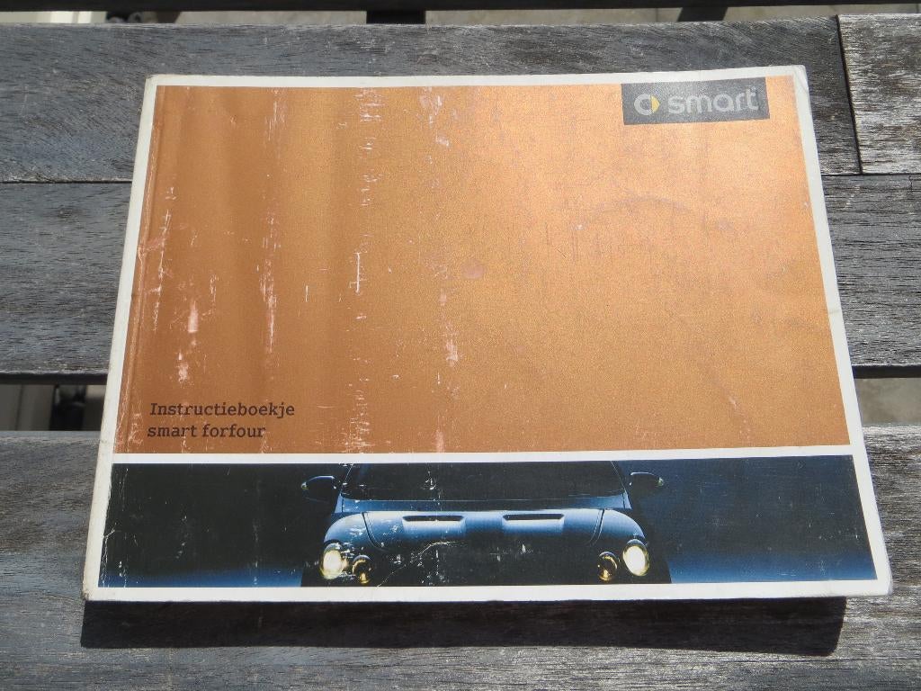 Instructieboek smart forfour vanaf 2004, Ophalen of Verzenden
