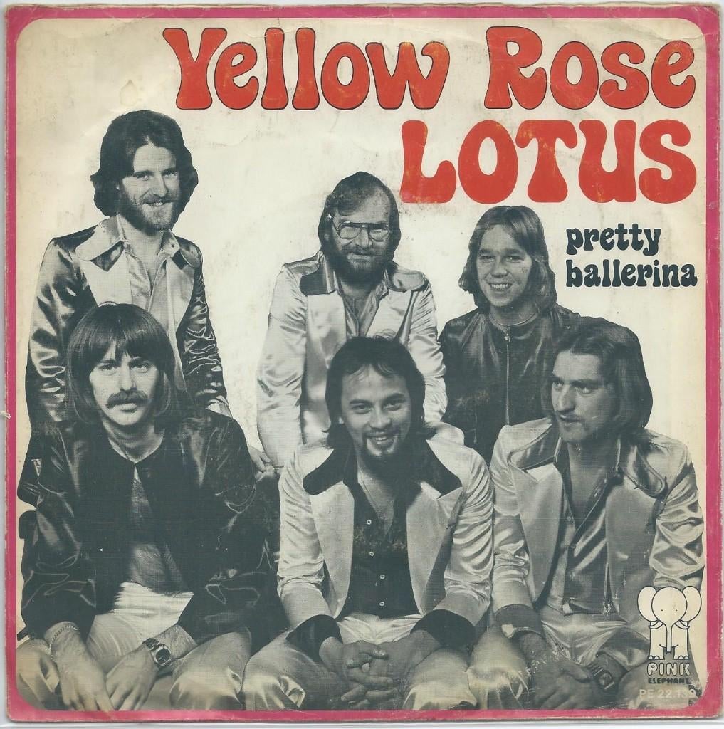 Nederbeat- Lotus- Yellow Rose, Cd's en Dvd's, Vinyl Singles, Gebruikt, Pop, 7 inch, Ophalen of Verzenden