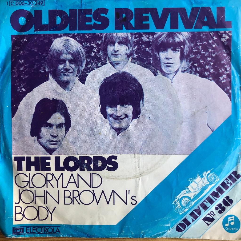 1975    Lords (The)         Gloryland  Oldtimer Nº 36   , Verzenden, 7 inch, Single, Zo goed als nieuw