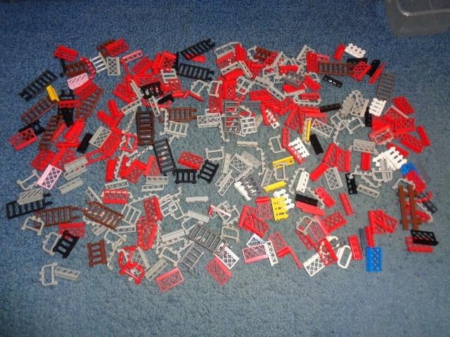 Partij K127=Lego hekjes