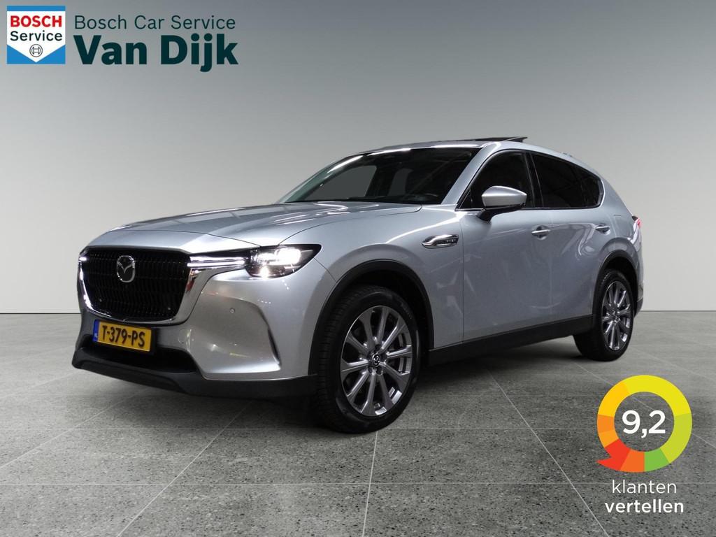 Mazda CX-60 2.5 e-SkyActiv PHEV Exclusive-Line / Panoramadak, Auto's, Mazda, Bedrijf, Te koop, CX-60, 4x4, ABS, Achteruitrijcamera