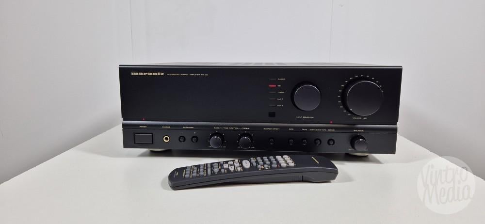Marantz PM-62 Versterker | Stereo | Phono MM + MC, Marantz, Refurbished, Ophalen of Verzenden, 60 tot 120 watt