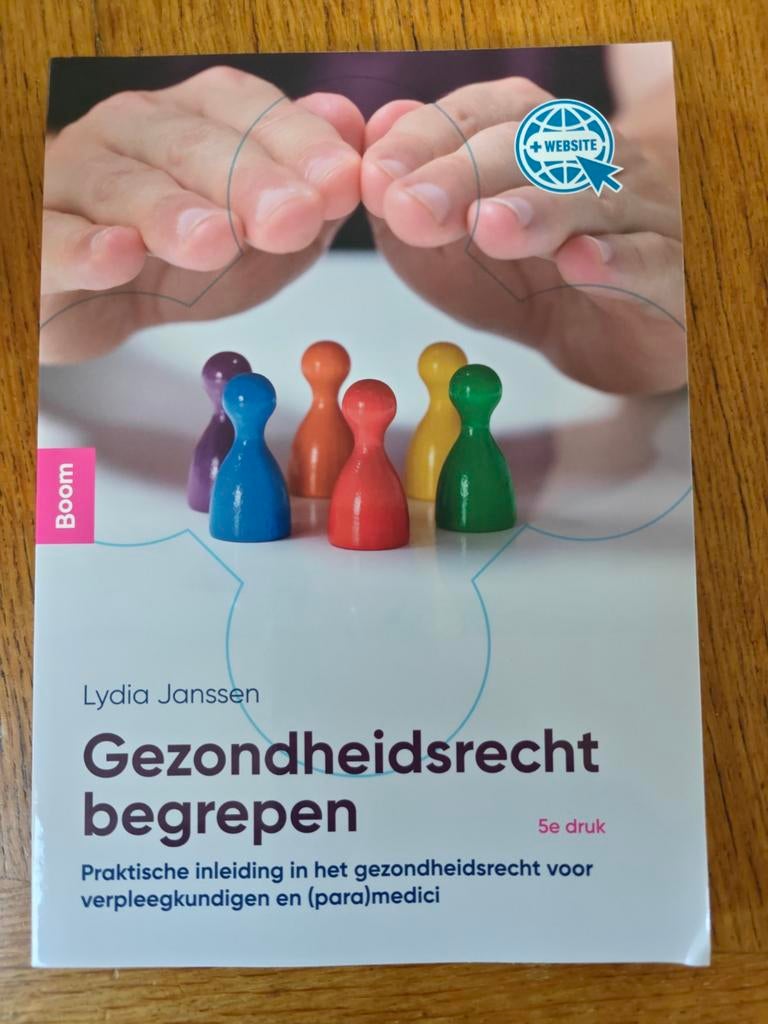 Gezondheidsrecht begrepen - Lydia Janssen, Zo goed als nieuw, Lydia Janssen, Gamma, HBO