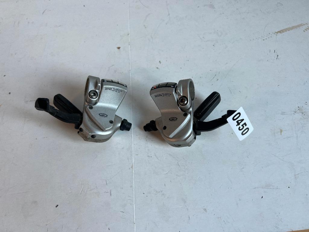 Verstellers Shimano deore XT 3x9 SLM-750, Ophalen of Verzenden, Zo goed als nieuw