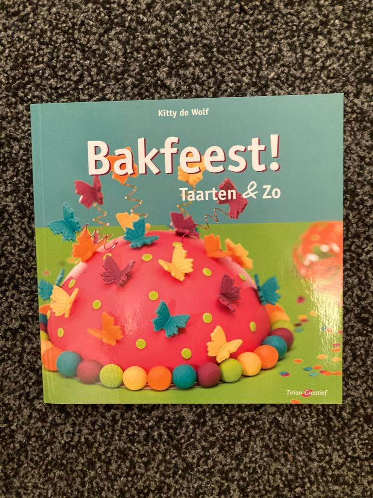 Bakfeest, Taarten & zo, Ophalen of Verzenden, Zo goed als nieuw, Taart, Gebak en Desserts
