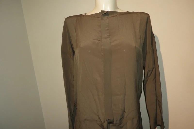 Monique van Heist prachtige zijde jurk japon mooie tint36/38, Overige kleuren, Ophalen of Verzenden, Zo goed als nieuw, Maat 36 (S)