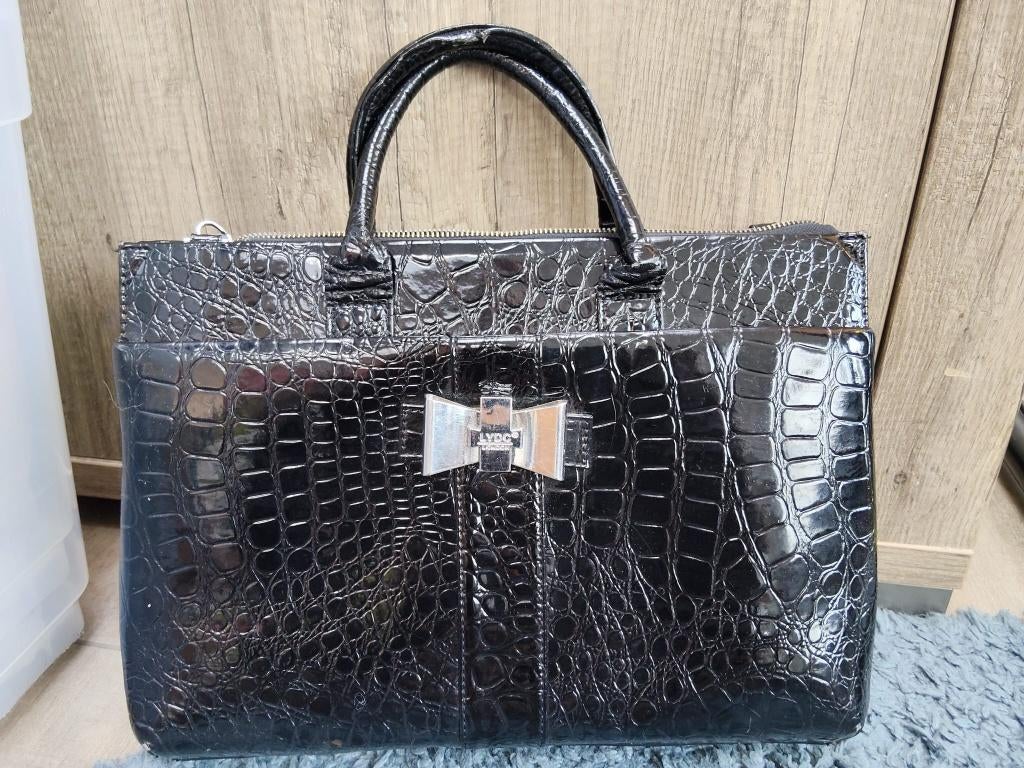 Moederdag cadeau: Mooie zwarte tas London LYDC London, Sieraden, Tassen en Uiterlijk, Tassen | Damestassen, Ophalen of Verzenden