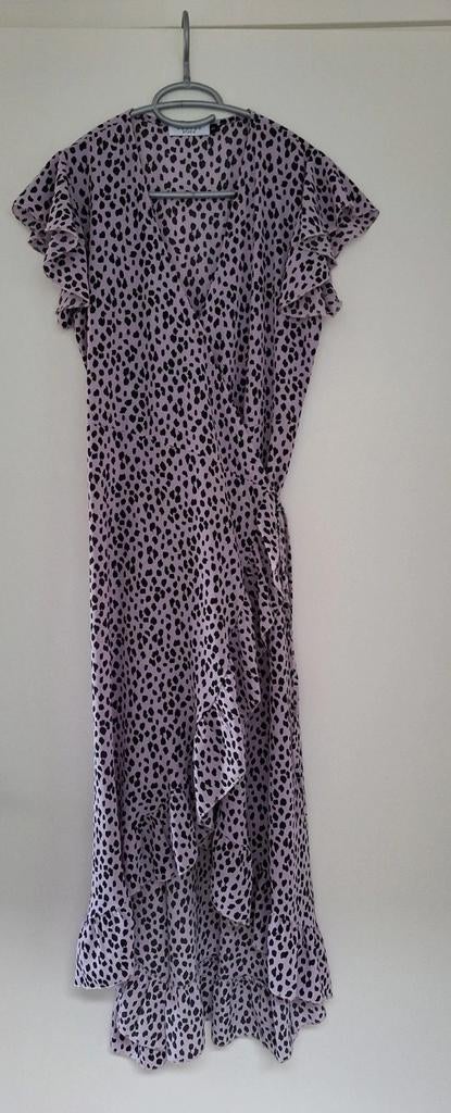Paarse lange print jurk Costes - maat S, Paars, Ophalen of Verzenden, Costes, Maat 36 (S)