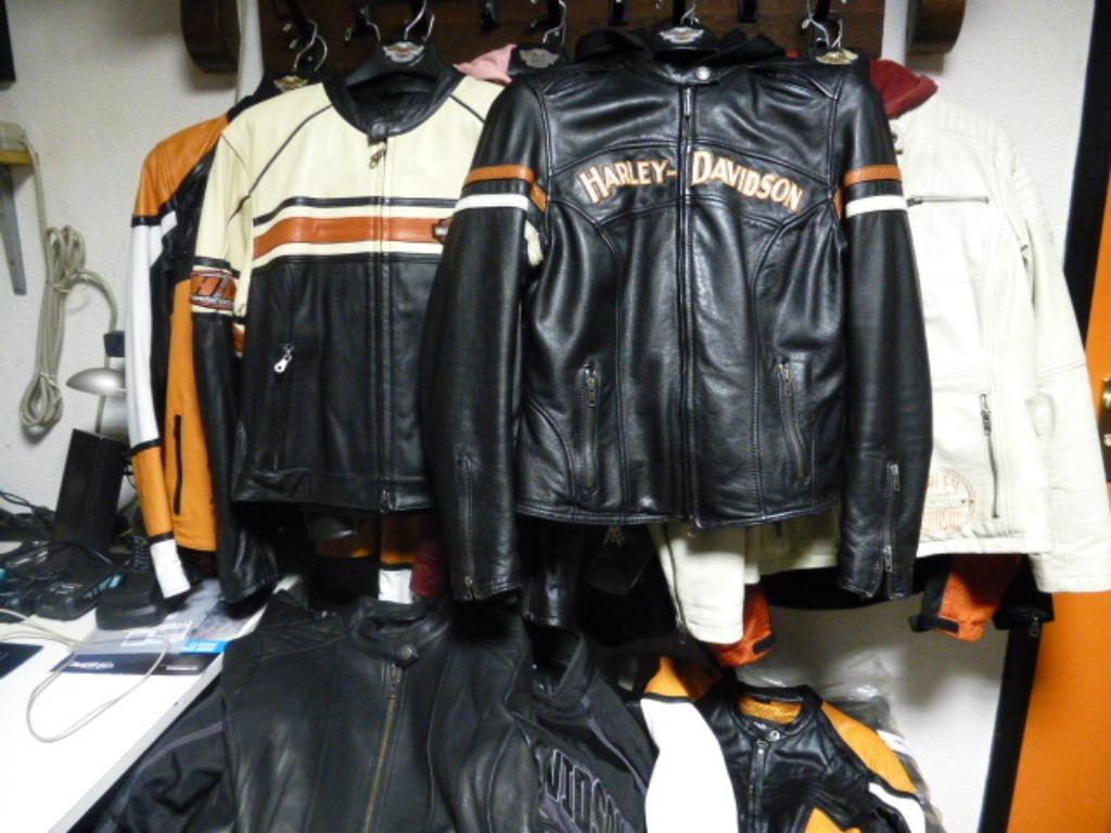 Harley Davidson dames jassen en vesten leer en stoffen !!, Motoren, Kleding | Motorkleding, Ophalen, Jas | leer, Harley Davidson