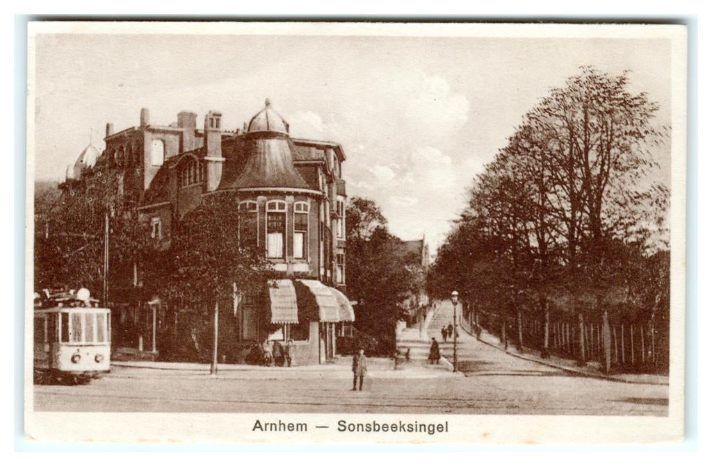 Arnhem, Sonsbeeksingel, Ophalen of Verzenden, 1920 tot 1940, Gelopen, Gelderland