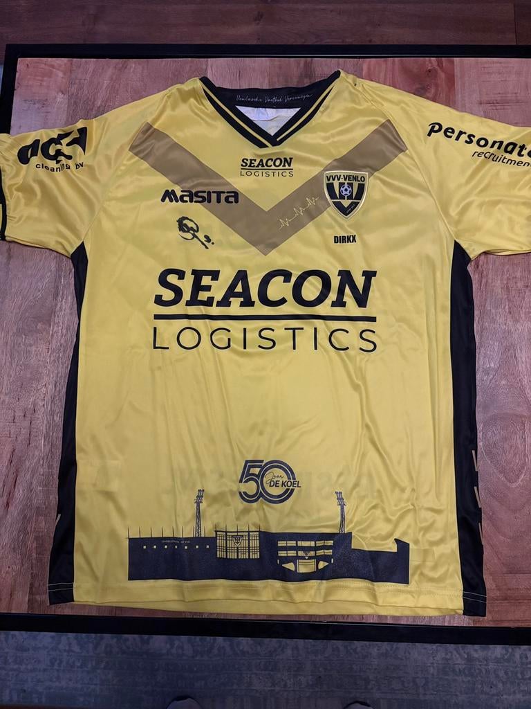 VVV-shirt 50 jaar De Koel matchworn, Sport en Fitness, Maat XL, Ophalen of Verzenden, Zo goed als nieuw, Shirt