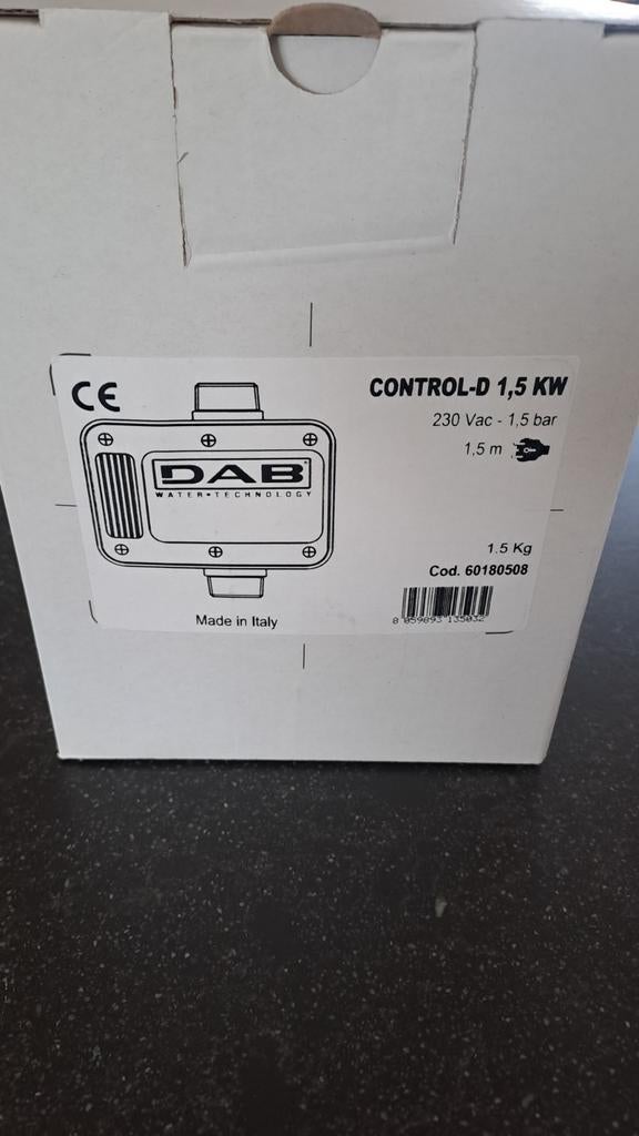 DAB Control-D 1,5 KW Pompcontroller, Ophalen of Verzenden