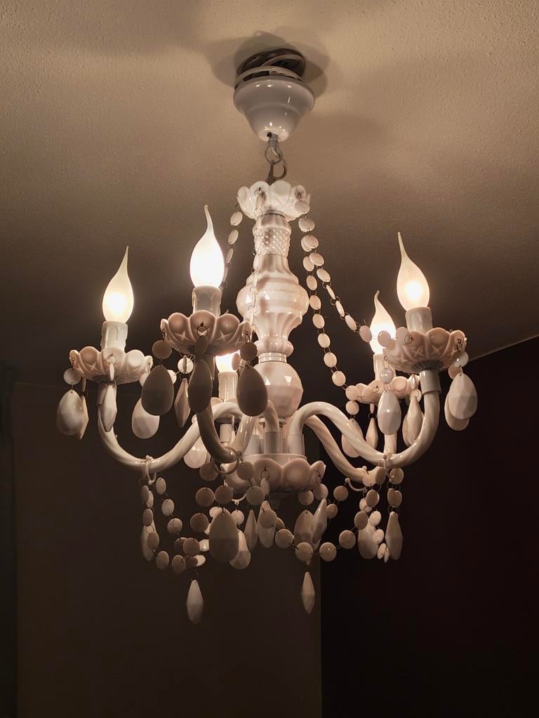 Kroonluchter plafond lamp, Ophalen, Zo goed als nieuw