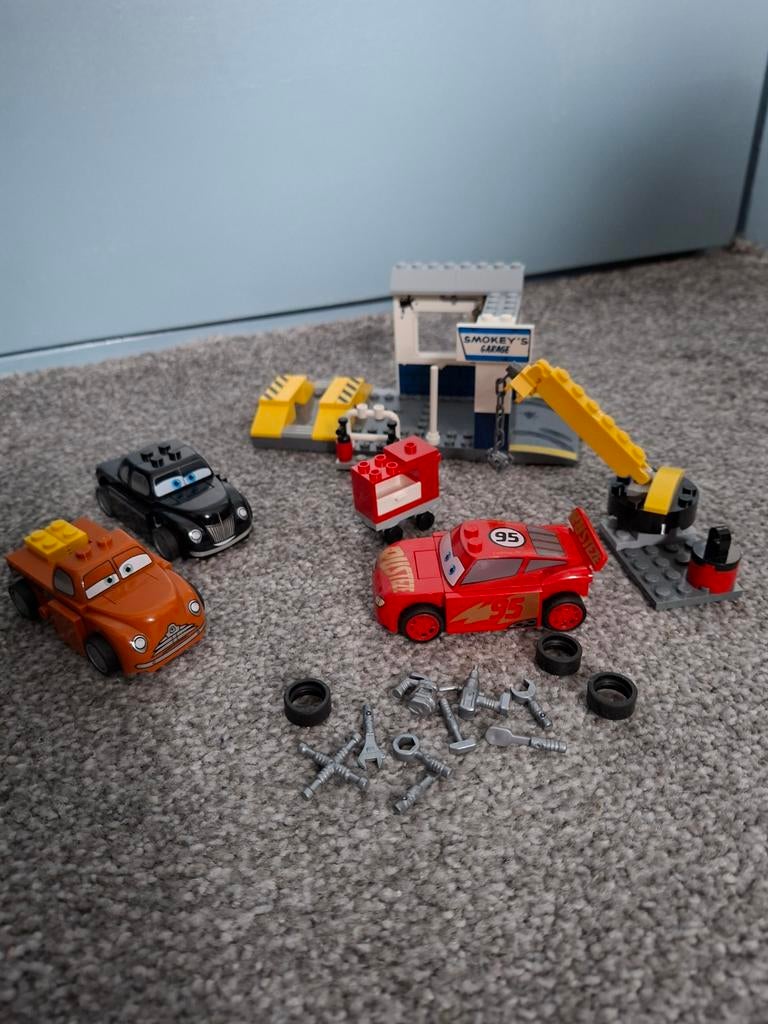 Lego 10743 smokey s garage, Ophalen of Verzenden, Zo goed als nieuw, Complete set, Lego