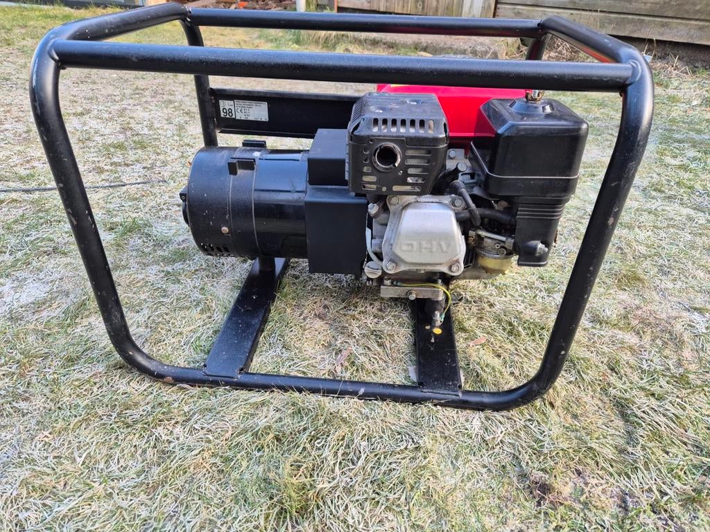Krachtige Honda Generator - Betrouwbaar!, Ophalen, Gebruikt, Minder dan 5 kVA, Benzine
