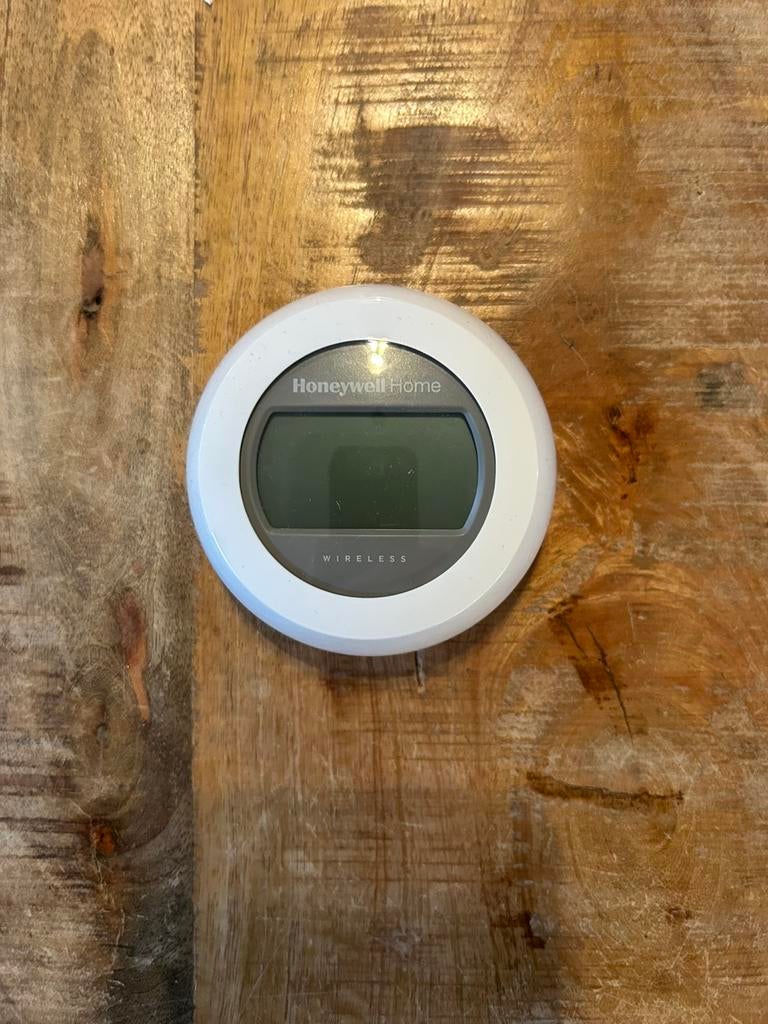 Honeywell T87RF Round Wireless/BDR91 ontvanger. Complete set, Doe-het-zelf en Verbouw, Thermostaten, Ophalen of Verzenden, Nieuw