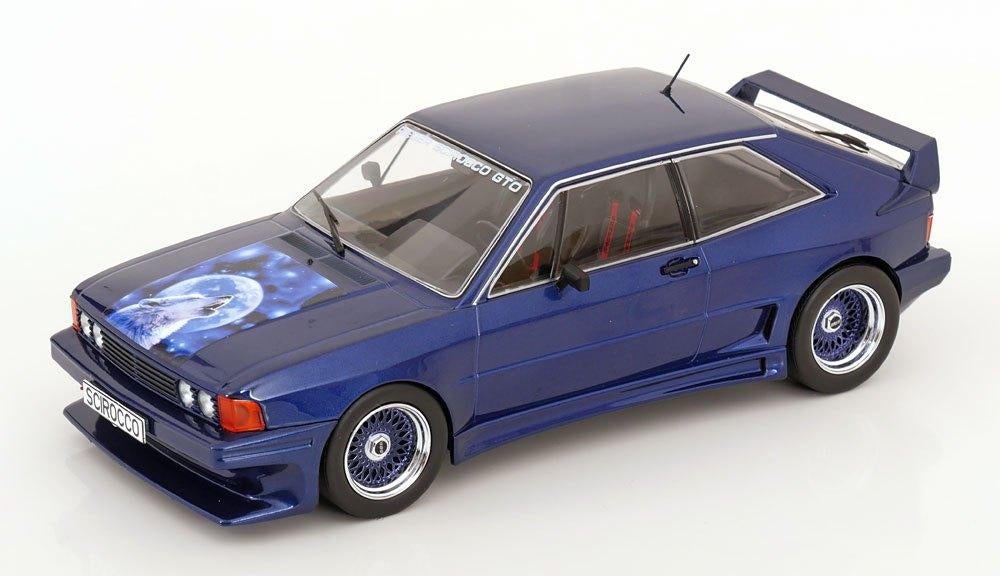 MCG 1:18 Volkswagen Scirocco Rieger GTO donkerblauw 1980, Overige merken, Modelcar Group MCG, -, Nieuw