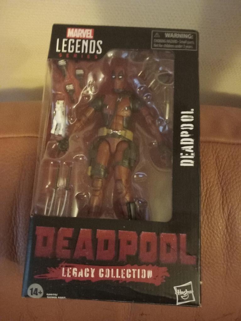 Deadpool marvel legends series, action figuur., Ophalen of Verzenden, Nieuw, Film, Actiefiguur of Pop
