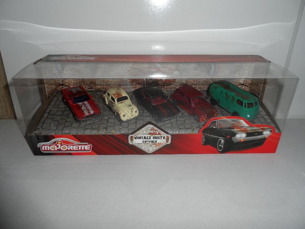 Majorette Vintage Rusty Giftpack (2020) 1:64, Hobby en Vrije tijd, Ophalen of Verzenden, Nieuw, Auto