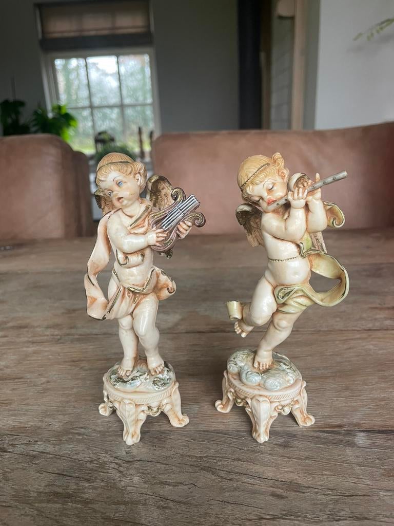 2 musicale engeltjes, Ophalen of Verzenden, Overige materialen