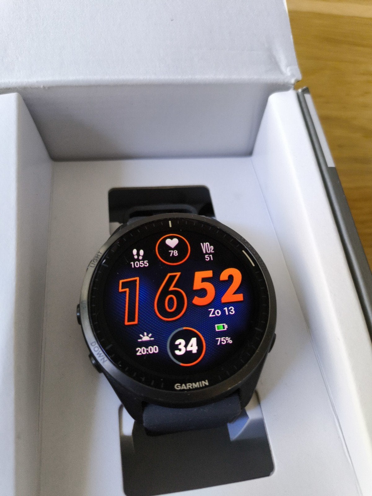 Garmin Forerunner 965, Gebruikt, Hartslag, Zwart, Garmin