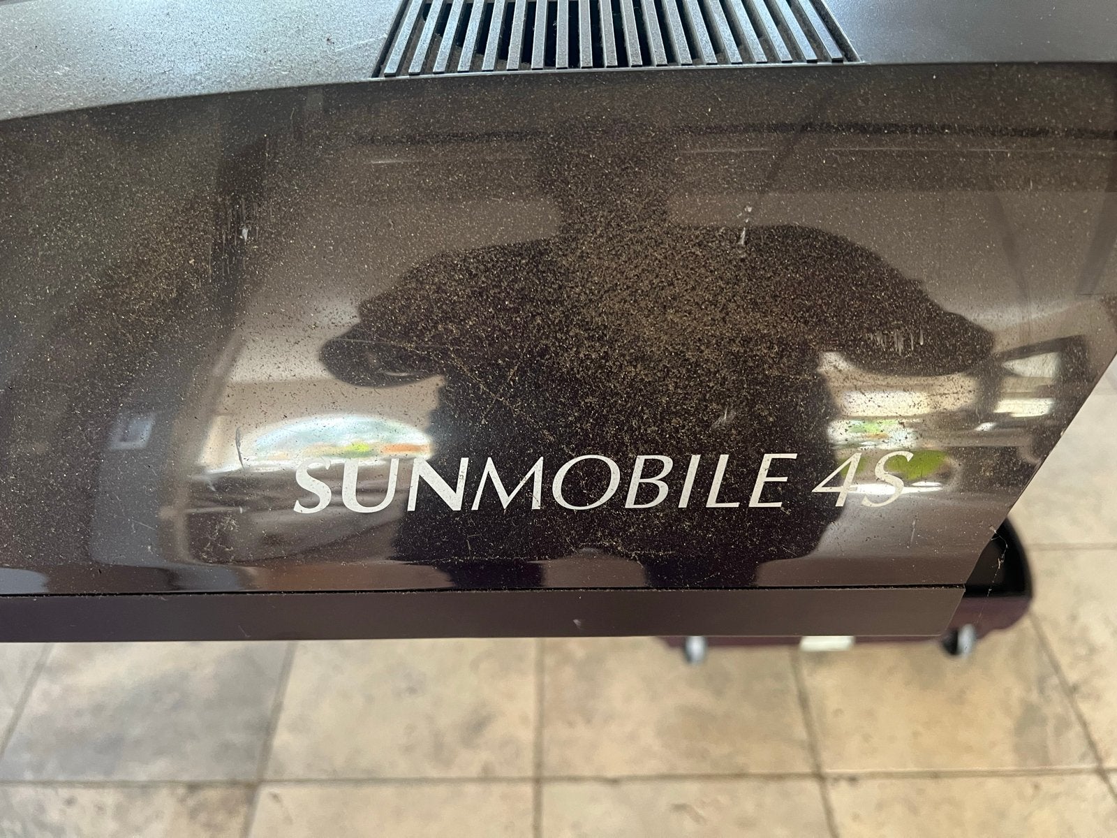 Philips Sunmobile 4S Zonnebank - Goede Staat, Witgoed en Apparatuur, Ophalen, Gebruikt, Zonnebank enkelzijdig, Minder dan 10 lampen