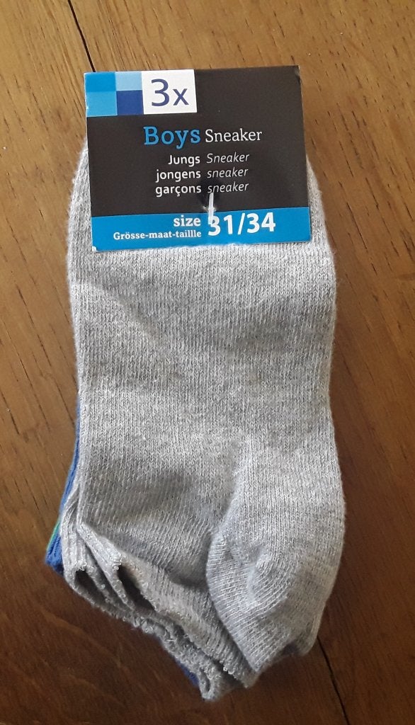3 paar sneaker sokken - sneakersokken - nieuw, Jongen of Meisje, Nieuw, Ophalen of Verzenden, Sokken
