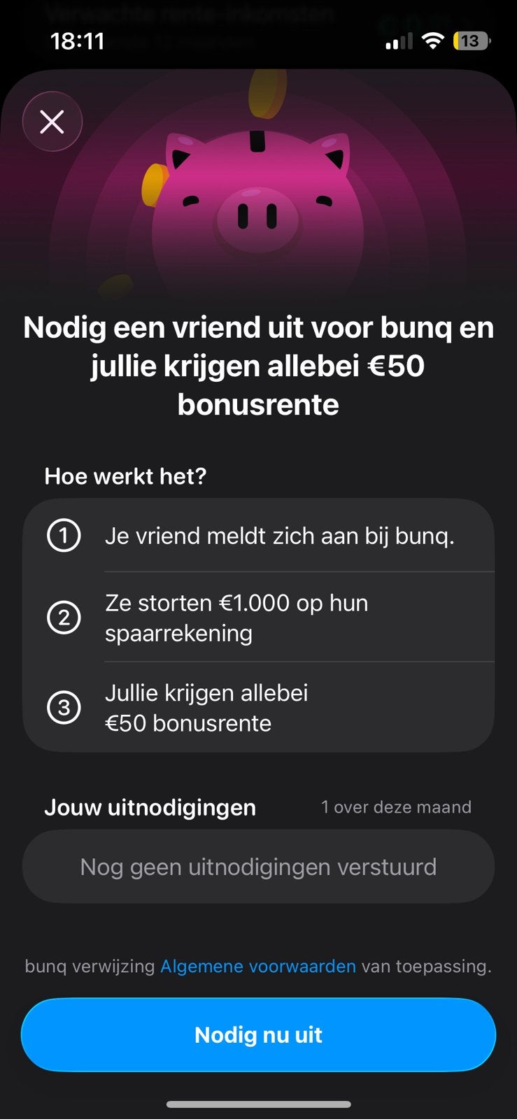 Ontvang €50 bonusrente, Tickets en Kaartjes