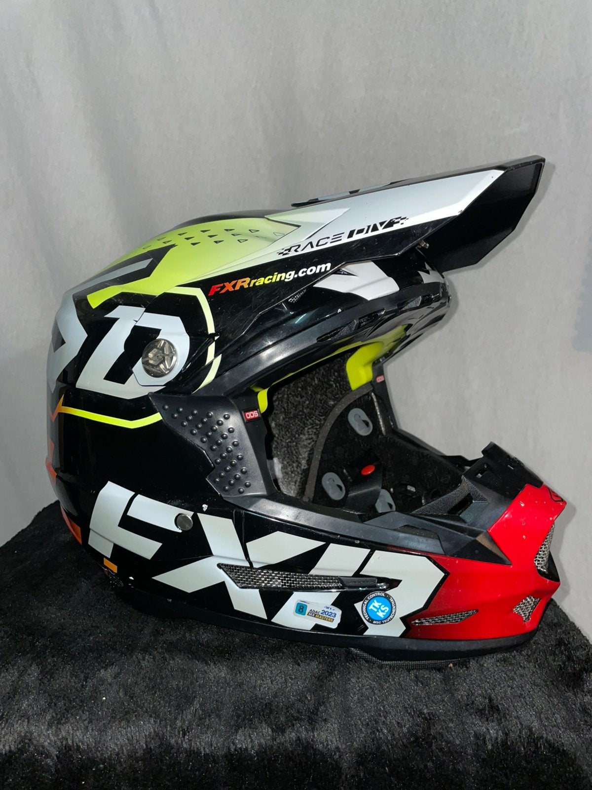 6D FXR motorcross helm maat M, Motoren, Ophalen of Verzenden, Tweedehands, Offroadhelm, Overige merken
