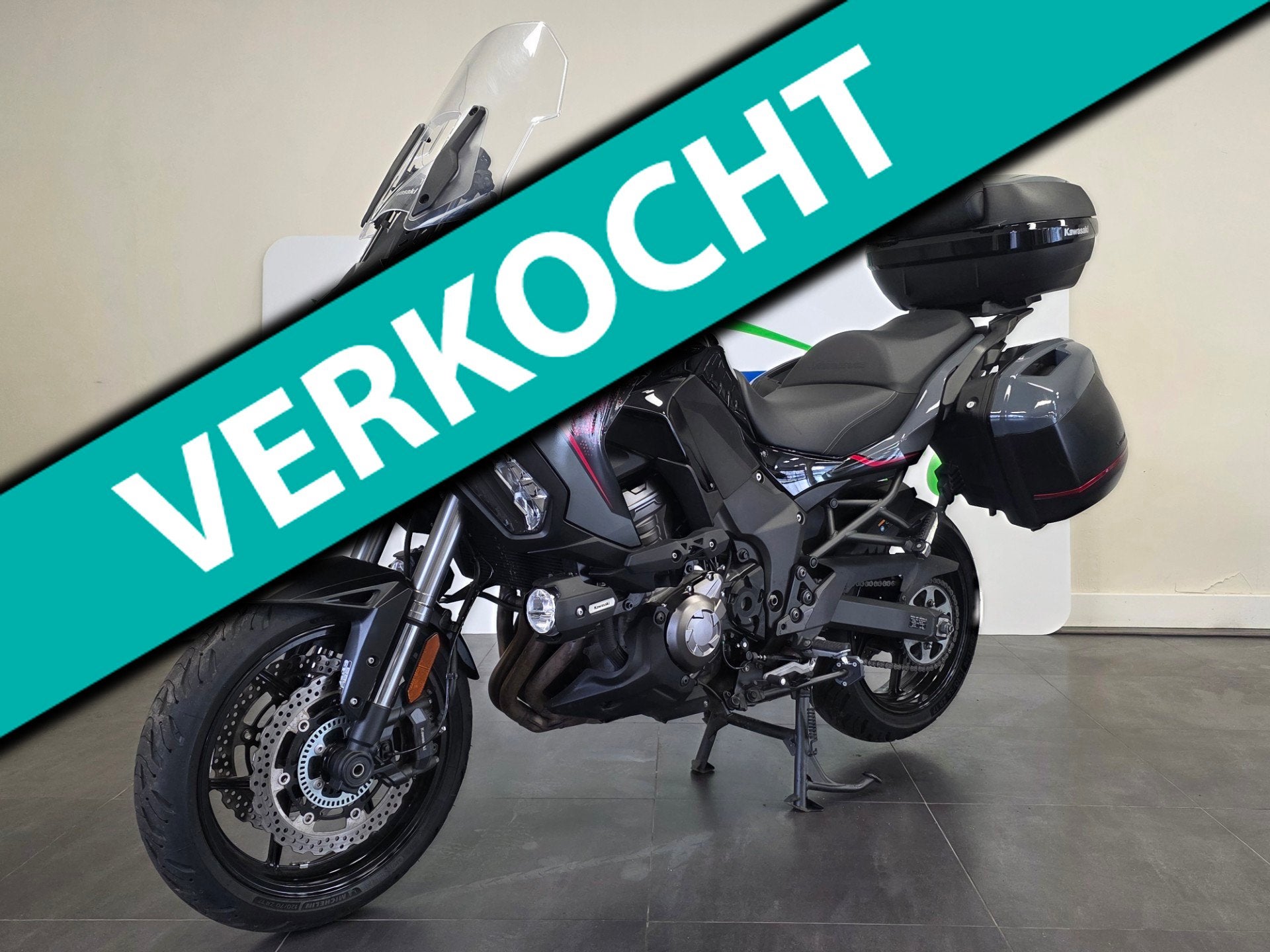 Kawasaki All-Road Versys 1000 SE Grand Tourer –Nieuwe band, Info@kawasaki.eu, Handvatverwarming, Toermotor, Handgeschakeld