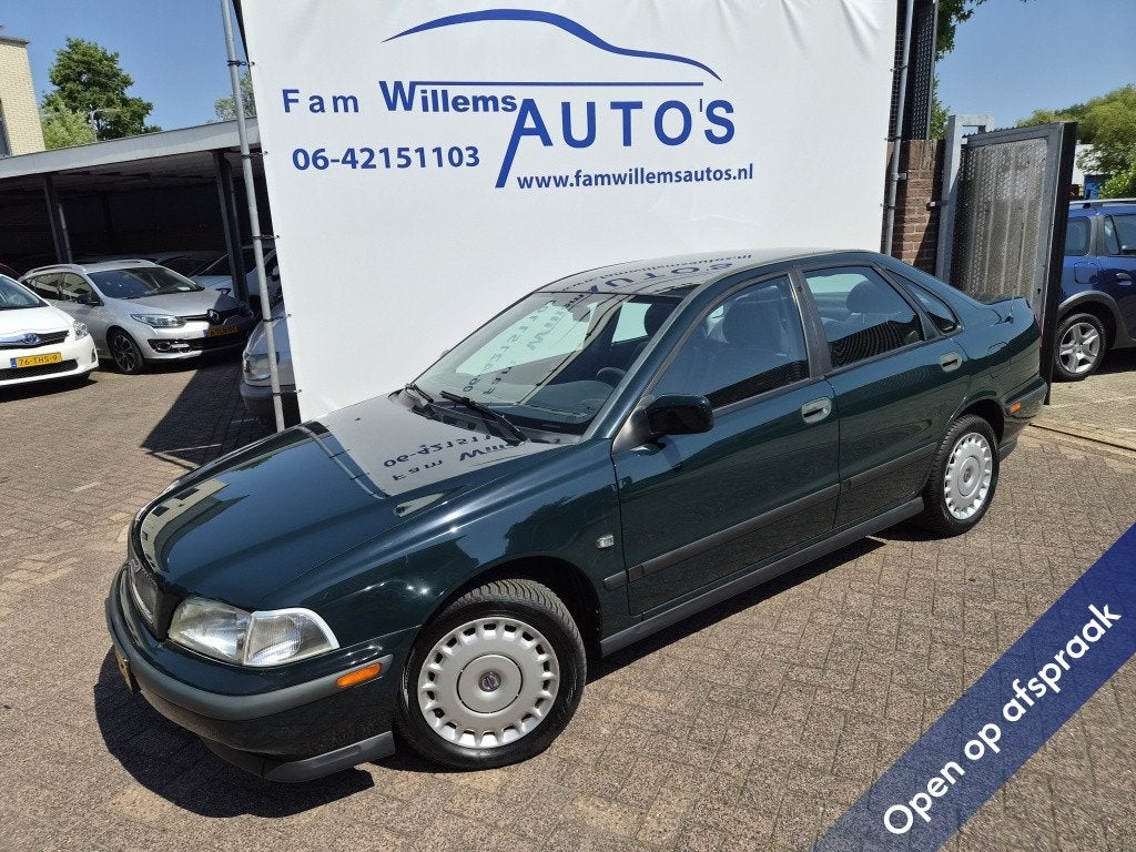 Volvo S40 1.8 Europa Automaat Nap NL (bj 2000), Automaat, Stof, Zwart, 1783 cc