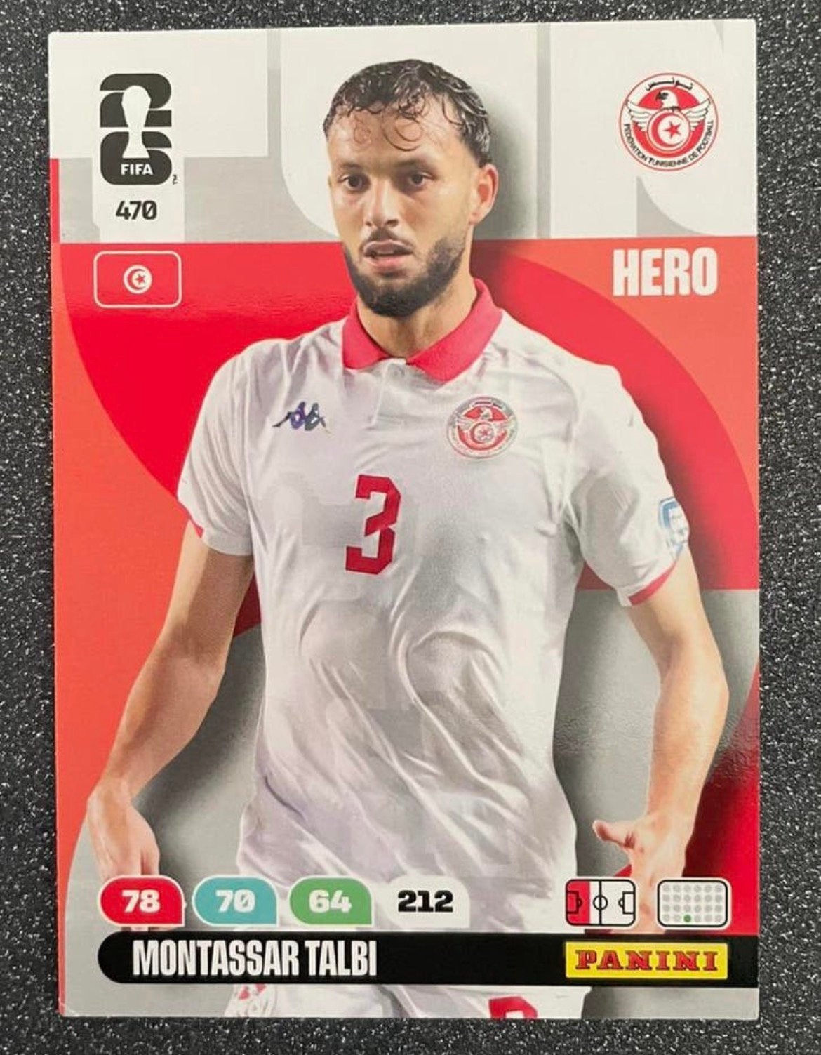 Panini WORLD CUP 2026    TALBI    TUNESIA, Verzenden, Zo goed als nieuw, Plaatje