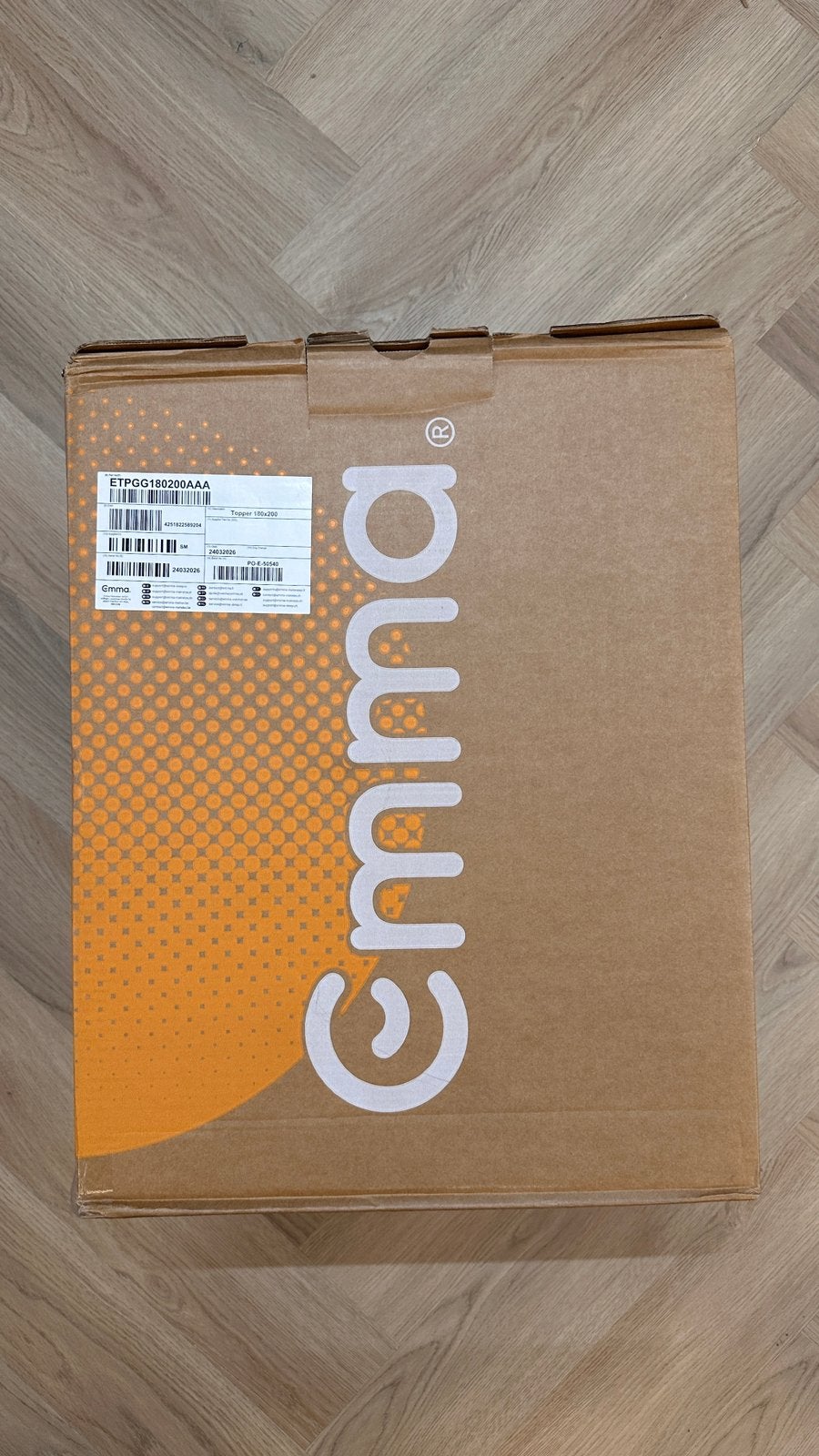 Emma Sleep TOPPER 180x200 AirGrid, Ophalen of Verzenden, Zo goed als nieuw, Tweepersoons, 180 cm