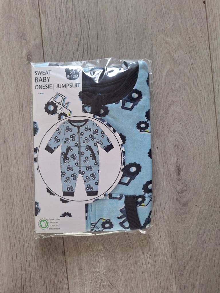 Nieuwe onesie, maat 80, Kinderen en Baby's, Babykleding | Maat 80, Verzenden, Nieuw, Jongetje, Pakje