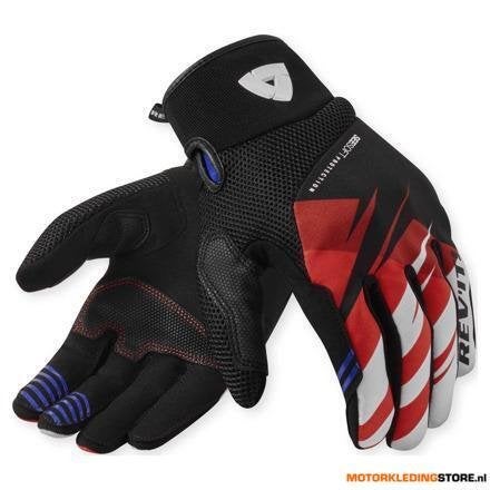 REVIT! Surge Motorhandschoenen, Zwart-Rood, Ophalen of Verzenden, Nieuw met kaartje