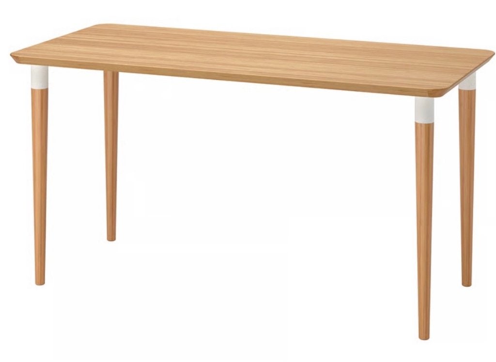 Tafel IKEA Hilver, Ophalen, 50 tot 100 cm, Zo goed als nieuw, Rechthoekig