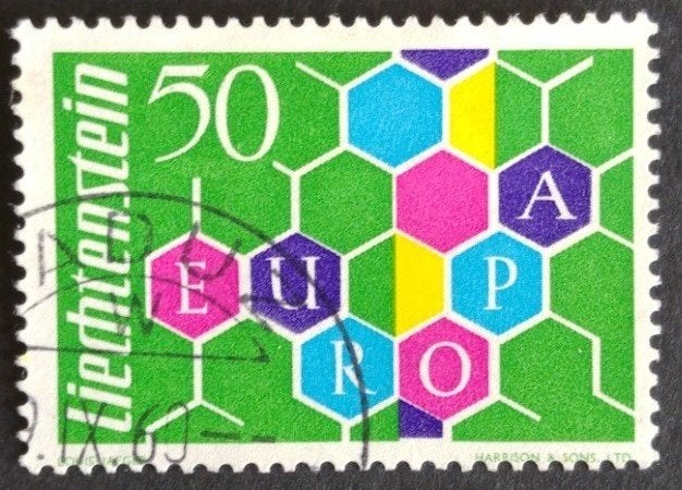 Liechtenstein nr. 398 luxe, Ophalen of Verzenden, Overige landen, Gestempeld