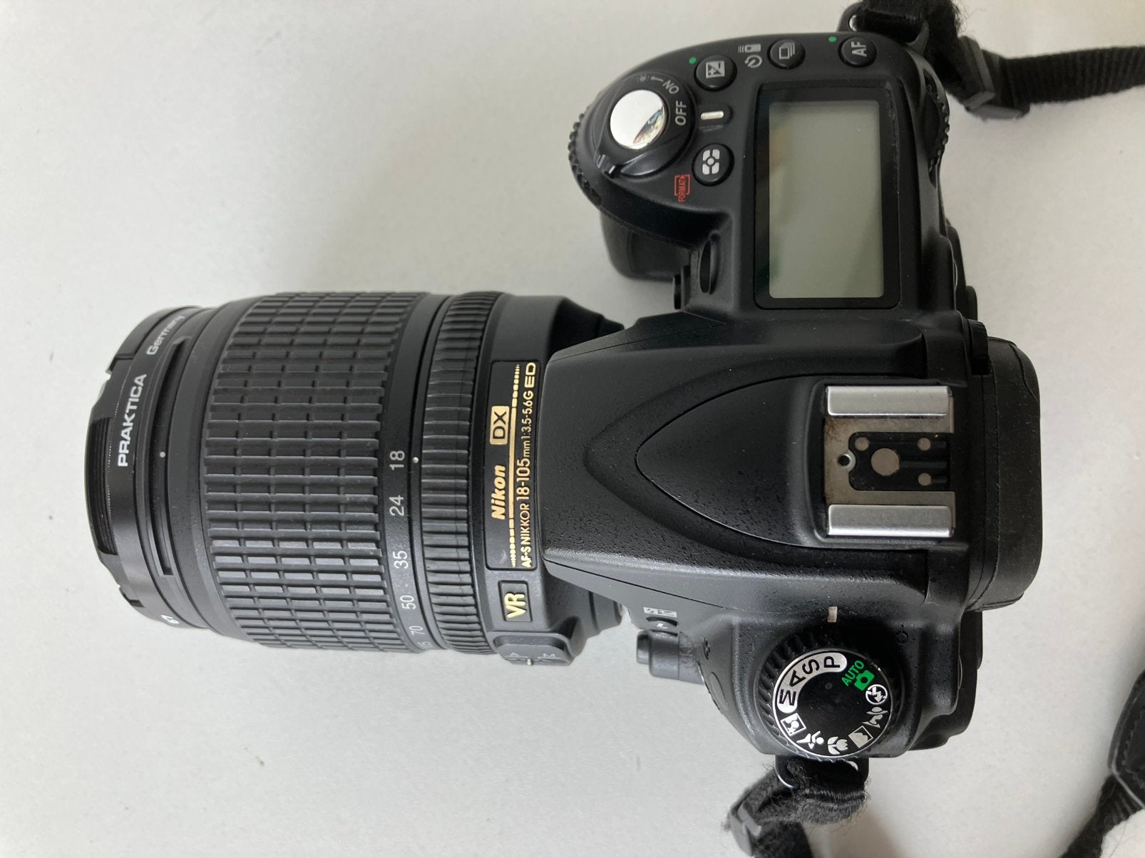Nikon D90 met Nikon AF-S Nikkor 18-105mm, Audio, Tv en Foto, Fotocamera's Digitaal, Ophalen, Zo goed als nieuw, Canon, 4 t/m 7 keer