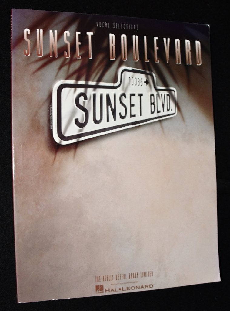 Sunset Boulevard - Vocal Selections - Songbook - Music By An, Gitaar, Ophalen of Verzenden, Zo goed als nieuw, Artiest of Componist