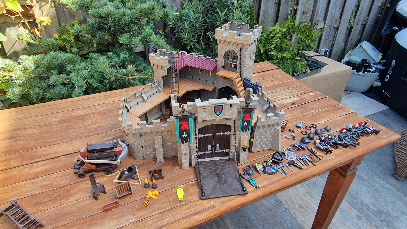 playmobil kasteel, Eén persoon