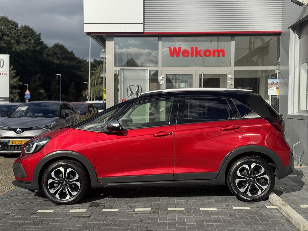 Honda Jazz 1.5 e:HEV Crosstar BI-TONE | GEEN AFLEVERKOSTEN |, 12 maanden, Stof, 4 cilinders, Bedrijf