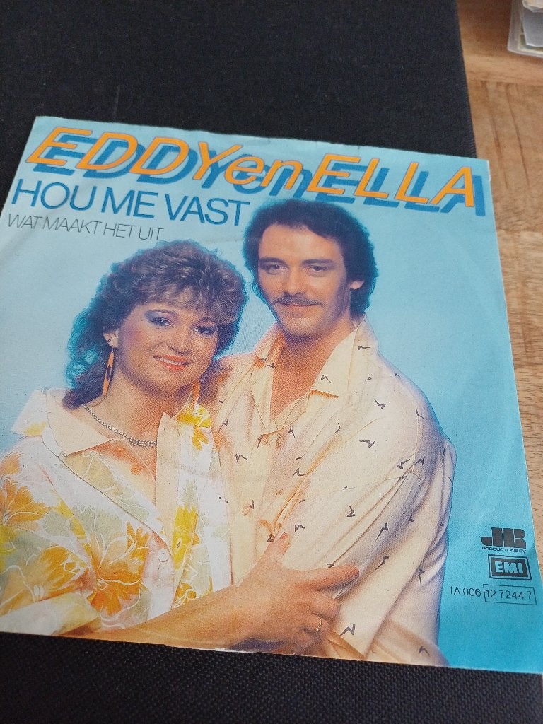 301 Single Eddy en Ella – Hou me vast – 1A006 12 7244 7, Gebruikt, 7 inch, Ophalen of Verzenden, Overige typen