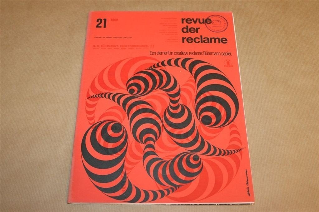 Revue der Reclame - Nr 21 - 1968 !!, Verzamelen, Ophalen of Verzenden, 1960 tot 1980, Knipsel(s)