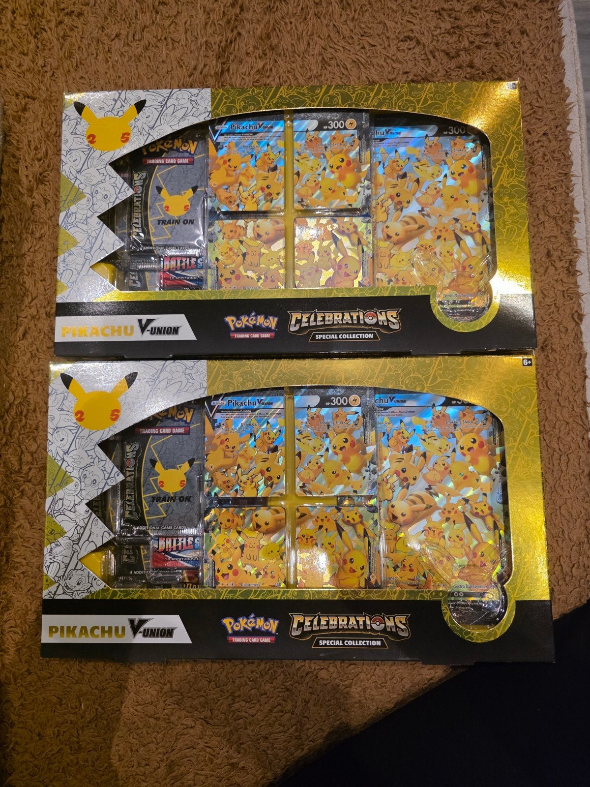 Pokémon Celebrations Pikachu V-UNION Special Collection, Ophalen of Verzenden, Nieuw, Overige typen