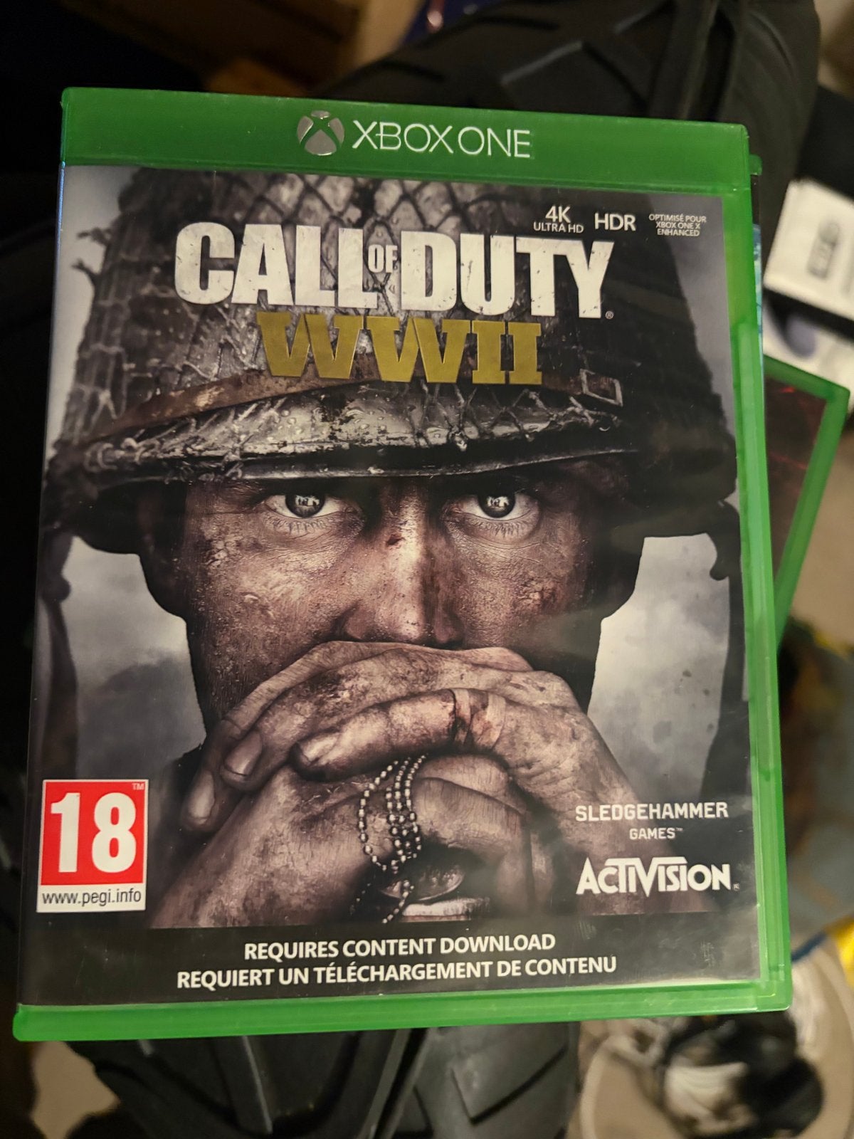Call of Duty WWII Xbox One - Zo goed als nieuw, Online, Vanaf 18 jaar, Shooter, Ophalen of Verzenden