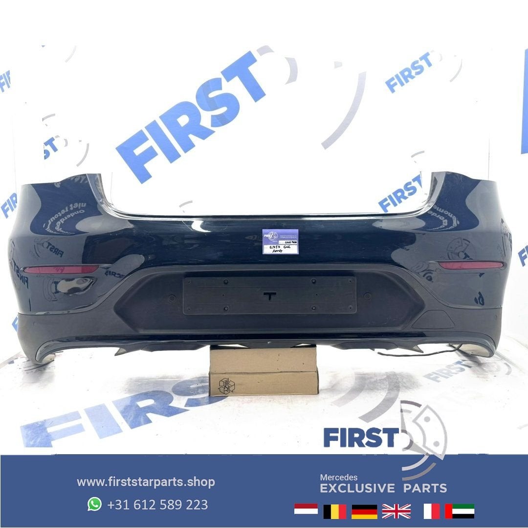 W253 C253 BUMPER GLC COUPÉ AMG ACHTERBUMPER + DIFFUSER GLC43, Gebruikt, -, Ophalen of Verzenden, Achter